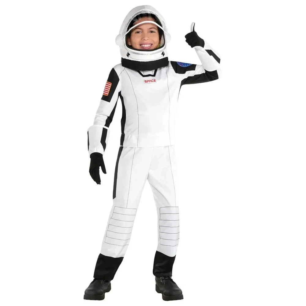 Kids/Child Halloween Costume In Flight Astronaut Space Suit Small 4-6